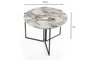 Hanah Home Mesa de Comedor Yaprak - 1203 en Pino Atlántico